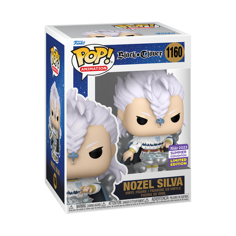 FUNKO POP! BLACK CLOVER NOZEL SILVA #1160 [2023 SDCC SHARED EXCLUSIVE]