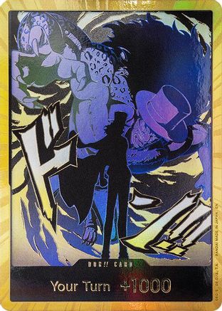 DON!! Card (Rob Lucci) (Gold) - Premium Booster -The Best- Vol. 2 Foil