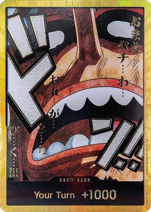 DON!! Card (Usopp) (Gold) - Premium Booster -The Best- Vol. 2 Foil