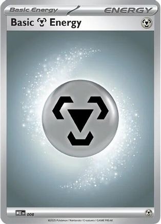 Basic Metal Energy 008  MEE Mega Evolution Energies - Common