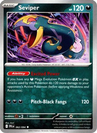 Seviper 062  ME02 Phantasmal Flames - Uncommon