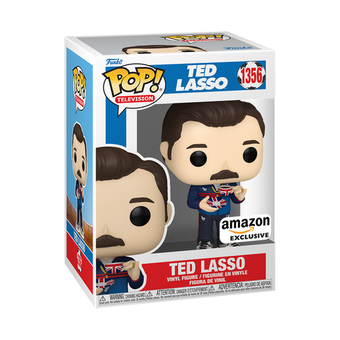 Funko Pop! TED LASSO with TEA CUP #1356 [AMAZON EXCLUSIVE]