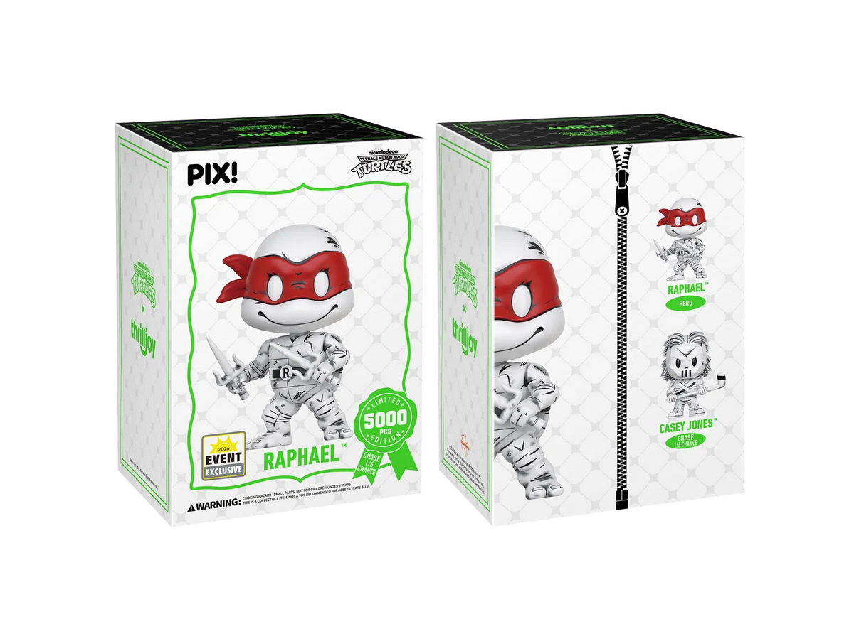 Thrilljoy PIX!: Teenage Mutant Ninja Turtles - Raphael (White Comic Style)