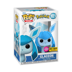 Funko Pop! POKEMON GLACEON FLOCKED #921 [HOT TOPIC EXCLUSIVE]