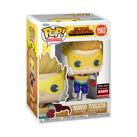 FUNKO POP! ANIME MY HERO ACADEMIA MIRIO TOGATA LEMILLION #1503 [C2E2 Shared Entertainment EXPO] *PREORDER*