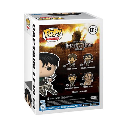 Funko Pop! Anime: Attack On Titan - Captain Levi Ackermann #1315 [AAA Anime Exclusive]