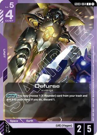 Defurse (GD03-064) - Steel Requiem