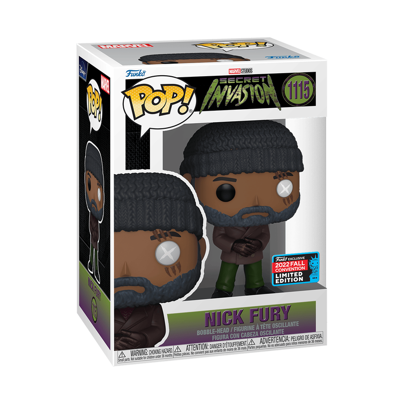 Funko Pop! Marvel: Secret Invasion - Nick Fury #1115 [2022 Fall Convention Exclusive]