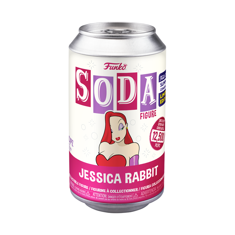FUNKO SODA VINYL DISNEY JESSICA RABBIT [2023 SDCC SHARED EXCLUSIVE]