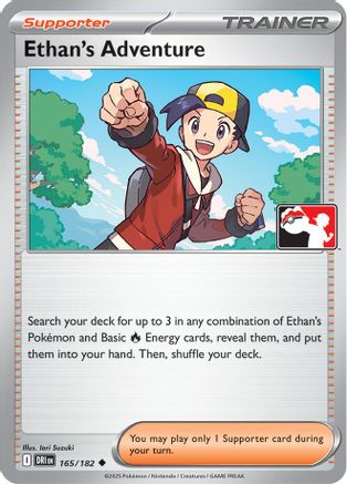 Ethan's Adventure 165  Prize Pack Series Cards - Uncommon