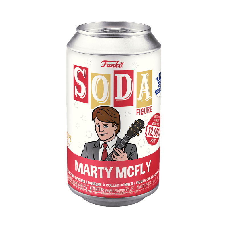 FUNKO SODA VINYL MARTY MCFLY WITH GUITAR LIMITED 12,000 [FUNKO SHOP EXCLUSIVE] *PREORDER*