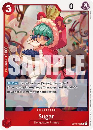 Sugar (EB03-005) - Extra Booster: One Piece Heroines Edition Foil