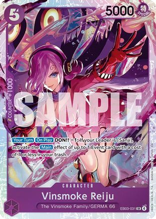 Vinsmoke Reiju (EB03-031) - Extra Booster: One Piece Heroines Edition Foil