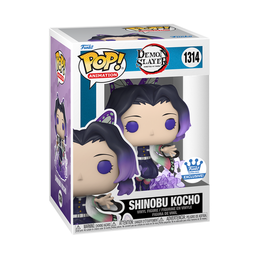 Funko Pop! ANIME DEMON SLAYER SHINOBU KOCHO #1314 [FUNKO SHOP EXCLUSIVE]