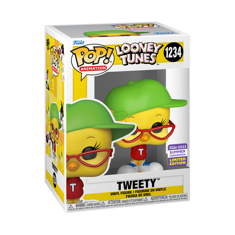 FUNKO POP! TELEVISION LOONEY TUNES TWEETY in Sweater #1234 [2023 SDCC SHARED EXCLUSIVE] *PREORDER*