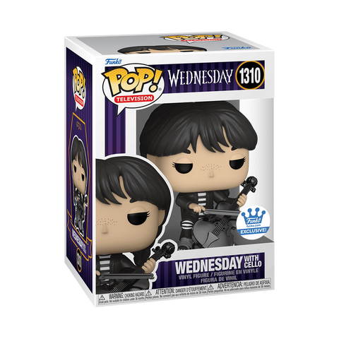 FUNKO POP! TELEVISION: WEDNESDAY ADDAMS with CELLO #1310 *PREORDER*