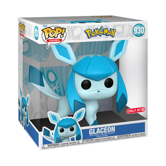 Funko Pop! Games: Pokemon - Jumbo 10" Glaceon #930 [Target Exclusive]