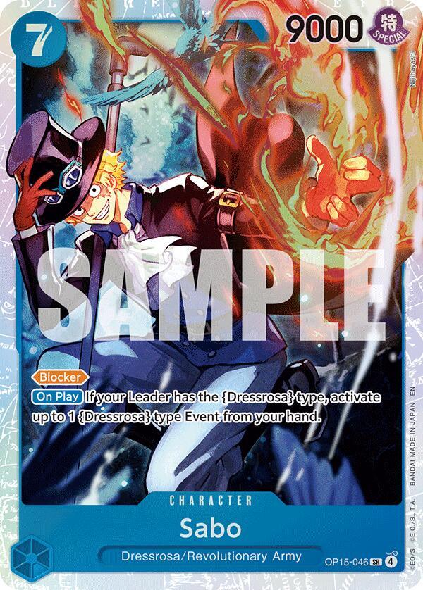 One Piece TCG - Sabo - Adventure on Kami's Island (OP15-EB04)