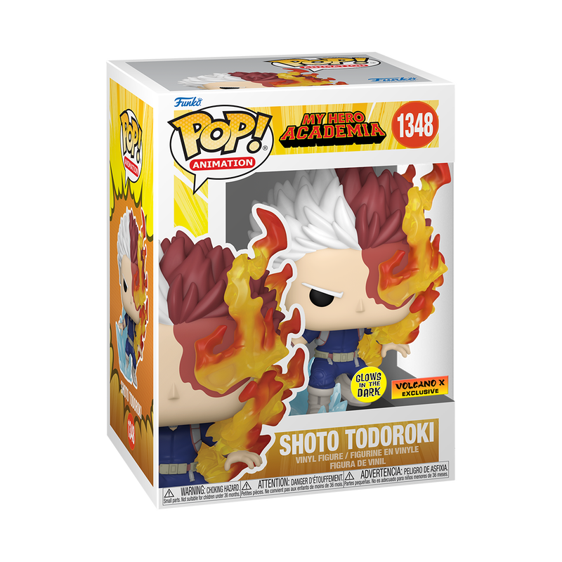Funko Pop! ANIMATION MY HERO ACADEMIA SHOTO TODOROKI GLOW [VOLCANO X EXCLUSIVE] GLOW *PREORDER*