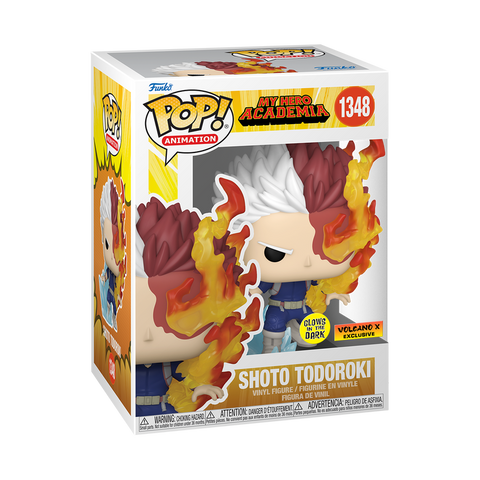 Funko Pop! ANIMATION MY HERO ACADEMIA SHOTO TODOROKI GLOW [VOLCANO X EXCLUSIVE] GLOW *PREORDER*