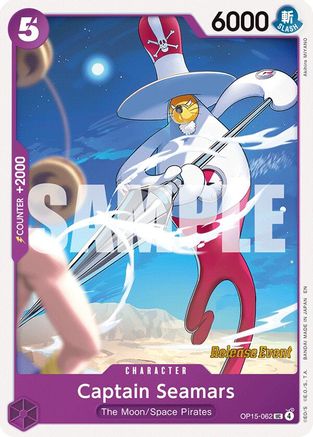 Captain Seamars (OP15-062) - Adventure on Kami's Island Release Event Cards