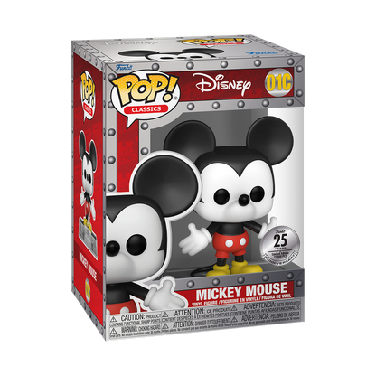FUNKO POP! CLASSIC FUNKO 25th ANNIVERSARY DISNEY VAULT MICKEY MOUSE LIMITED 25,000 PIECE *PREORDER*