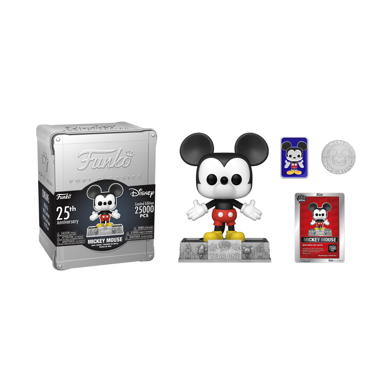 仏ポップス LIO 7CD+DVD POP BOX 25 YEARS〜 未開封 FUNKO POP! CLASSIC FUNKO 25th ANNIVERSARY DISNEY VAULT MICKEY