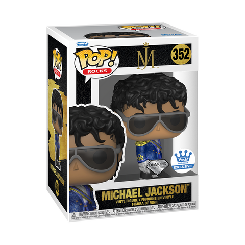 FUNKO POP! ROCKS - MICHAEL JACKSON (1984 GRAMMY'S) (DIAMOND) #352 [FUNKO SHOP EXCLUSIVE]