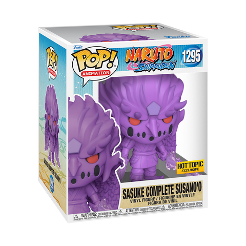 Funko Pop! Anime SUPER 6" Naruto Sasuke COMPLETE Susano'o  #1295