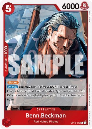 Benn.Beckman (OP16-012) - The Time of Battle Foil