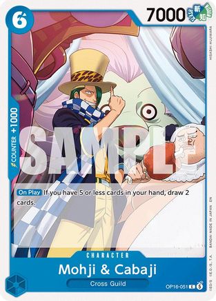 Mohji & Cabaji (OP16-051) - The Time of Battle