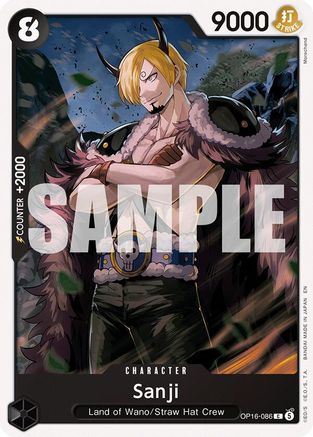 Sanji (OP16-086) - The Time of Battle