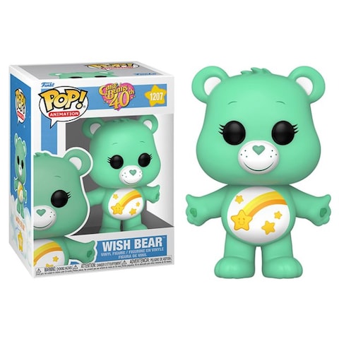 FUNKO POP! ANIMATION: CARE BEARS [40TH ANNIVERSARY] - WISH BEAR #1207 COMMON/CHASE