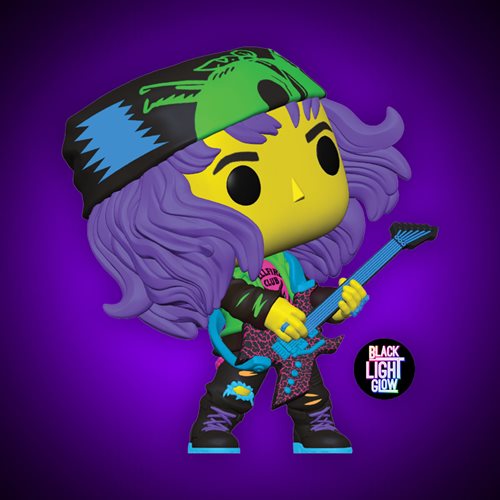 Funko Pop! Stranger Things - Eddie with Guitar (Black Light) #1462 [Entertainment Earth Exclusive]