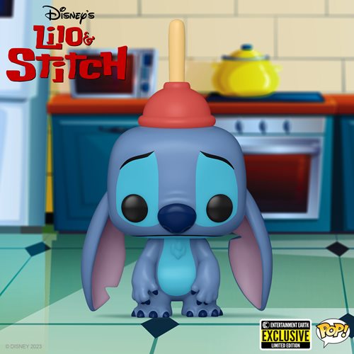Funko Pop! Disney Lilo & Stitch with Plunger #1354 [EE EXCLUSIVE]