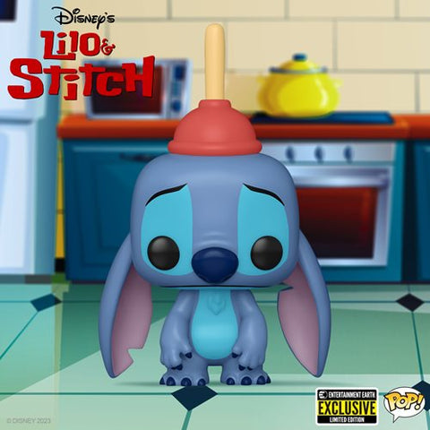 Funko Pop! Disney Lilo & Stitch with Plunger #1354 [EE EXCLUSIVE]
