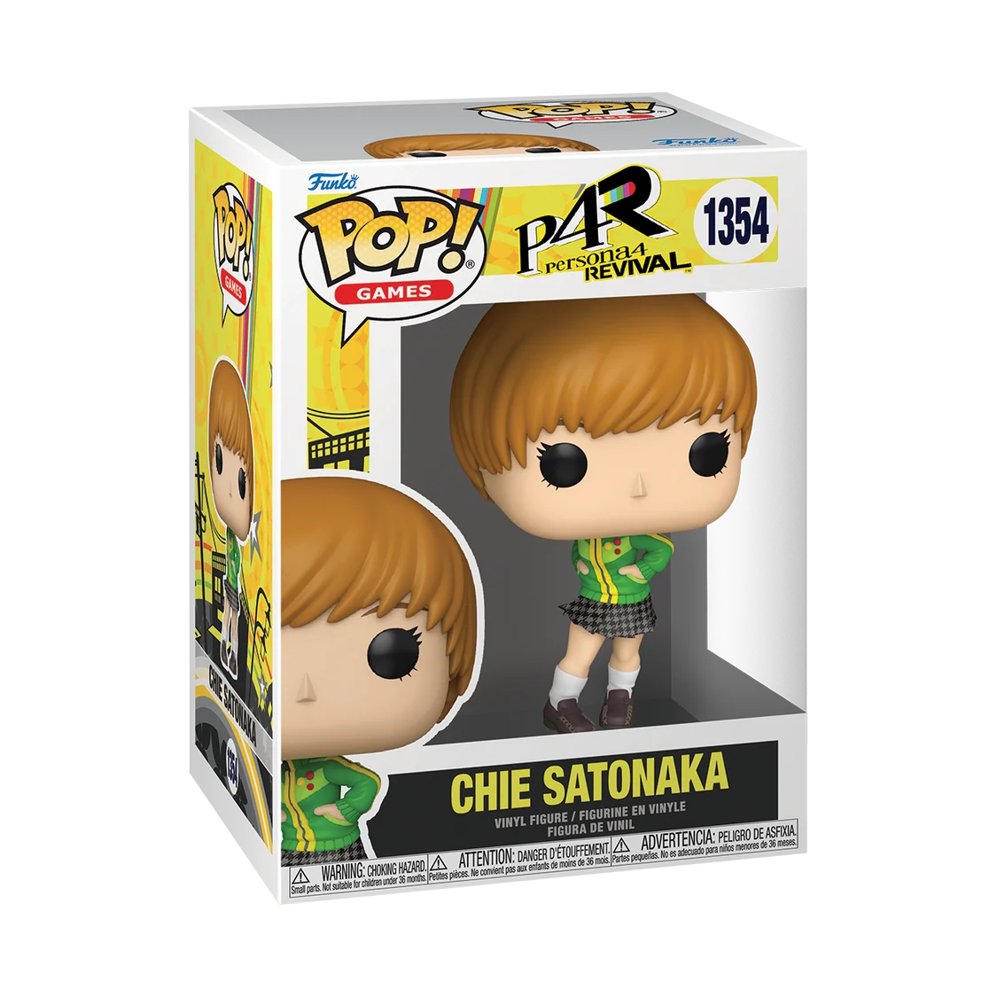 Funko Pop! Games: Persona 4 Revival - Chie Satonaka #1354 *PREORDER*