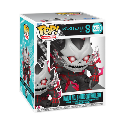 Funko Pop! Anime: Kaiju No. 8 - Isao Shinomiya / Iharu Furuhashi / Haruichi Izumo / Aoi Karuragi / Deluxe Kikoru Shinomiya / Super 6" Kaiju No. 8 (Uncontrolled)
