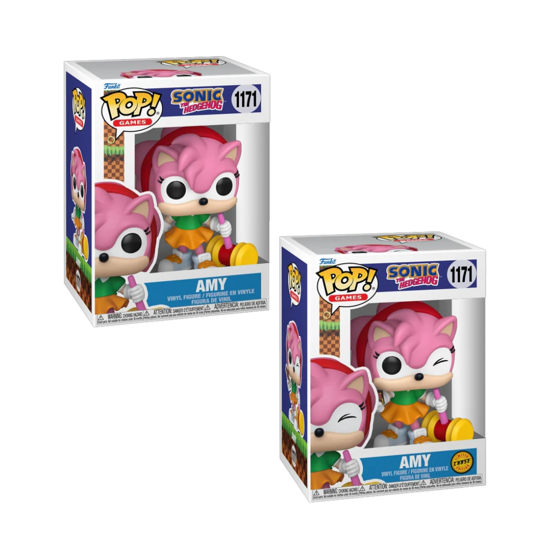 Funko Pop! Games: Sonic The Hedgehog - Amy / Fang / Mighty