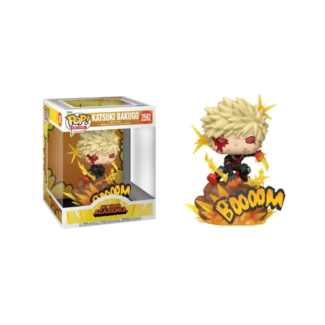 Funko Pop! Anime: My Hero Academia - Izuku Midoriya / Momo Yaoyorozu / Shota Aizawa / Katsuki Bakugo Deluxe *PREORDER*