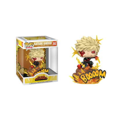 Funko Pop! Anime: My Hero Academia - Izuku Midoriya / Momo Yaoyorozu / Shota Aizawa / Katsuki Bakugo Deluxe *PREORDER*