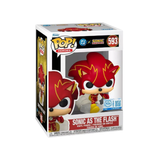 Funko Pop! DC x Sonic The Hedgehog - Shadow as Batman / Silver as The Green Lantern / Sonic as The Flash / Tails as Cyborg / Amy as Wonder Woman / Knuckles as Superman *PREORDER*