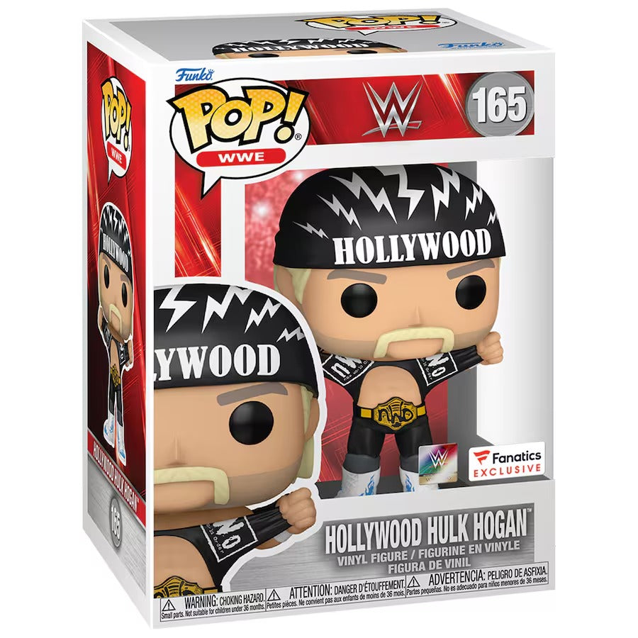 Funko Pop! Sports: WWE Hollywood Hulk Hogan #165 [Fanatics - Main Image