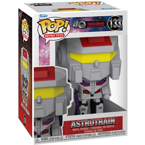 Funko Pop! Transformers: 40 Years - Optimus Prime #131 / Megatron #132 / Astrotrain #133 / Blaster #134 / Buzzsaw #135 / Laserbeak #135