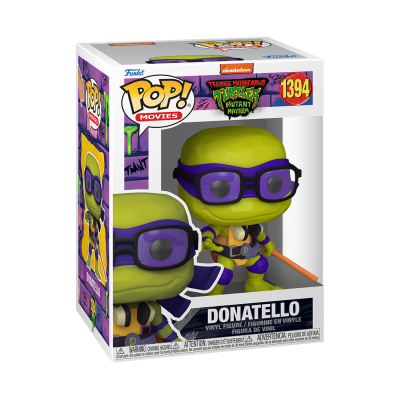 Funko Pop! MOVIES TEENAGE MUTANT NINJA TURTLES MUTANT MAYHEM DONATELLO #1394