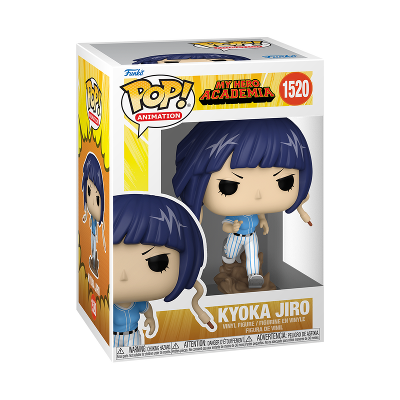 Funko Pop! Anime: My Hero Academia (Hero League Baseball) - Denki Kaminari #1517 / Eijiro Kirishima #1518 / Mashirao Ojiro #1519 / Kyoka Jiro #1520 *PREORDER*