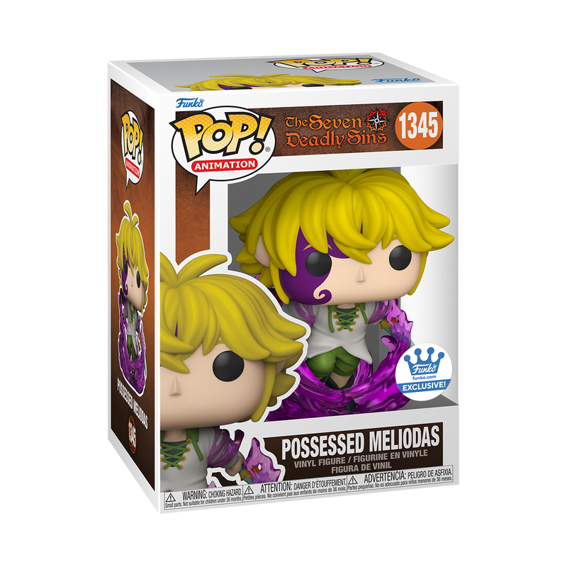 Funko Pop! Anime: Seven Deadly Sins - Meliodas / Zeldris / Merlin / Estarossa / Jumbo 10" Diane with Gideon Hammer