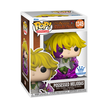 Funko Pop! Anime: Seven Deadly Sins - Meliodas / Zeldris / Merlin / Estarossa / Jumbo 10" Diane with Gideon Hammer