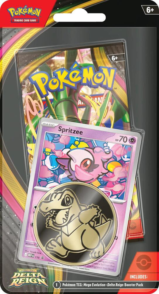 Pokemon TCG: Mega Evolution - Delta Reign Single Checklane Blister Pack *PREORDER*