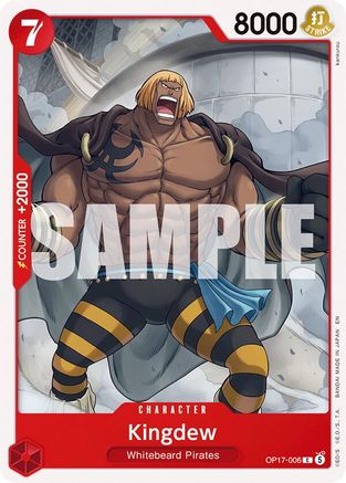 Kingdew (OP17-006) - The World's Strongest Warriors